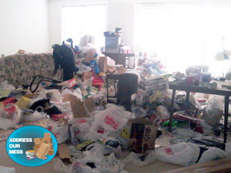 Unorganized House Cleanup